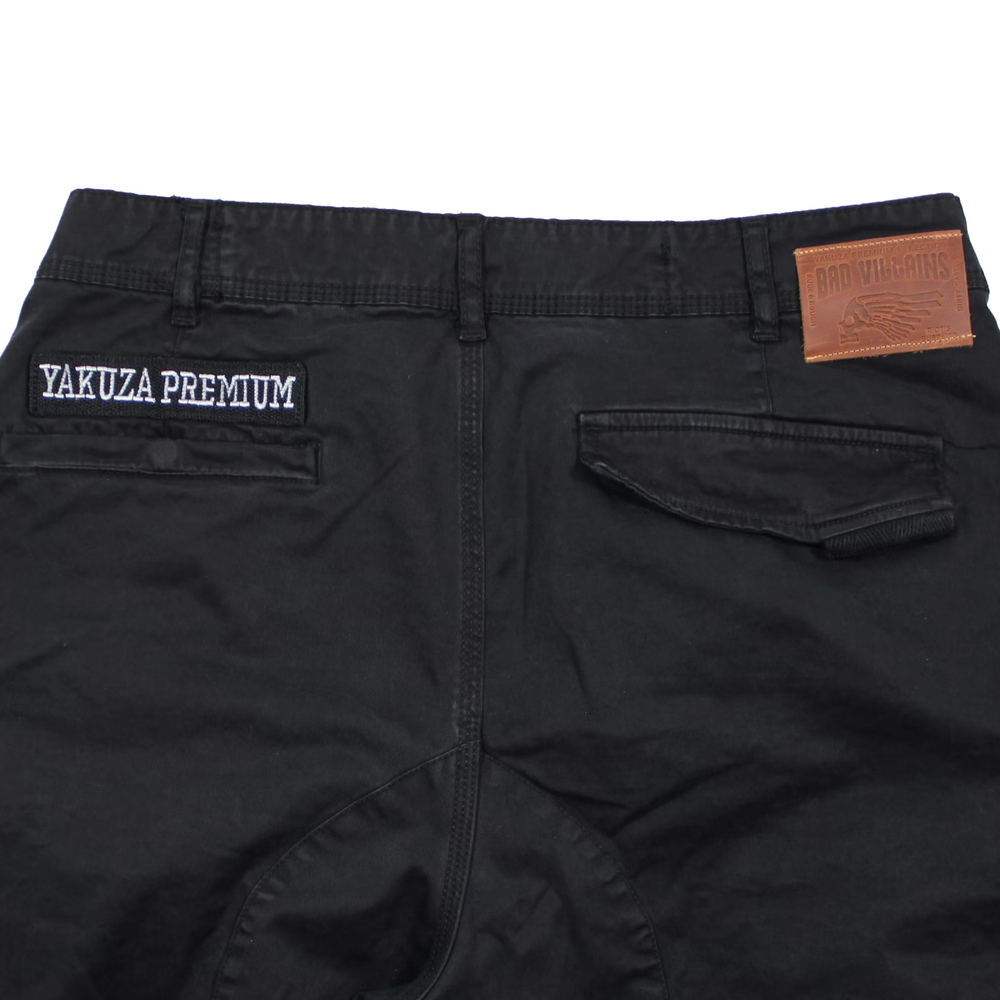 Карго брюки черные Yakuza Premium 3753