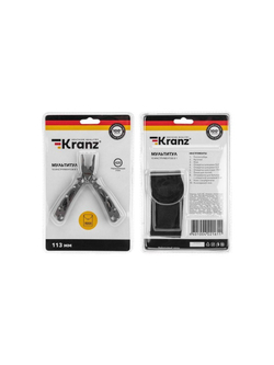 Мультитул 10 функций 113мм Kranz KR-12-4902-2