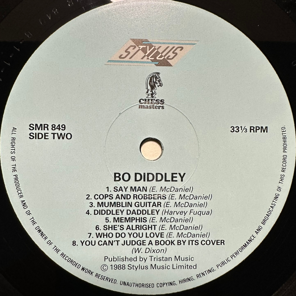 Bo Diddley - Bo Diddley - Chess Masters (Англия 1988г.)
