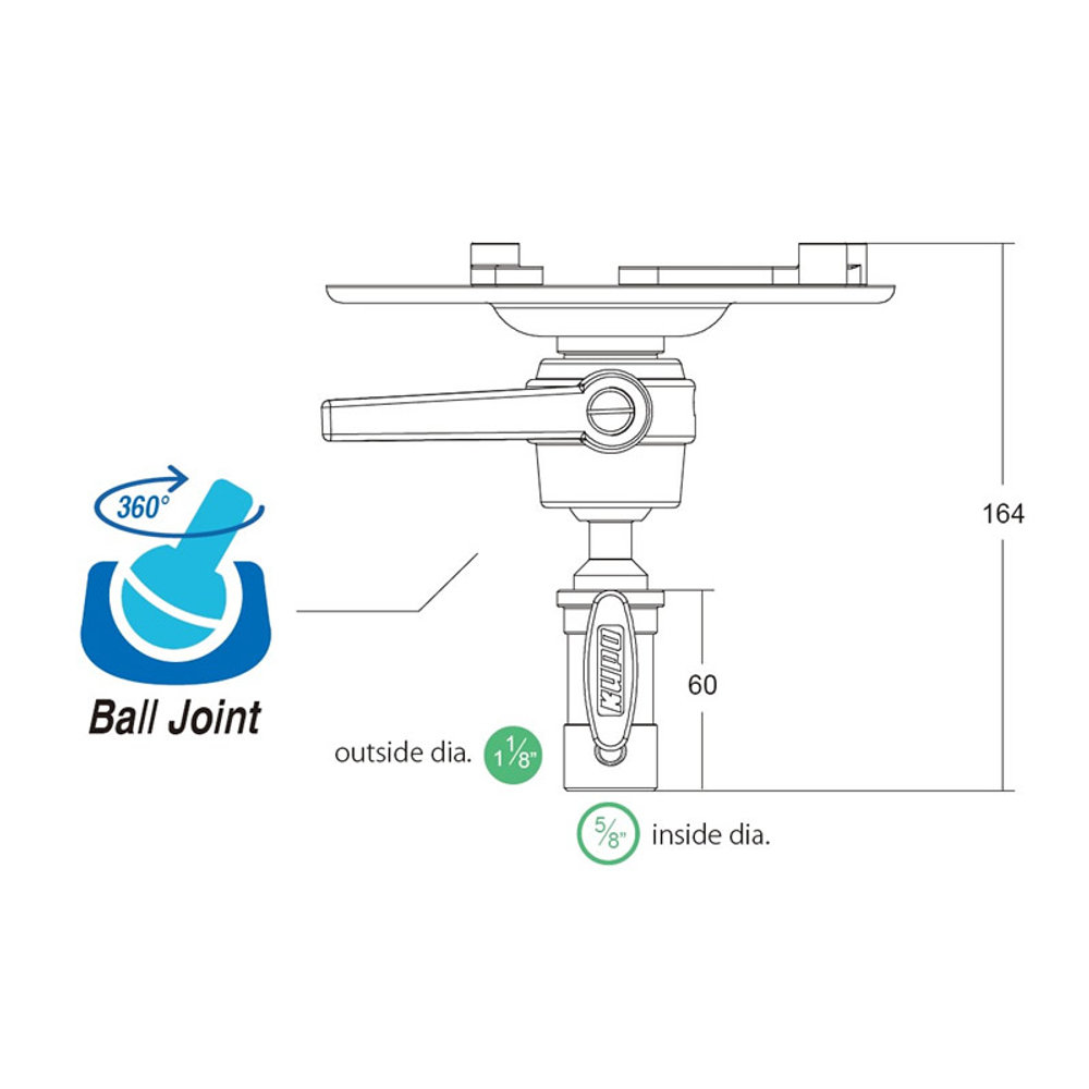 KUPO KD-300 Projector mount. Универсальный держатель проектора