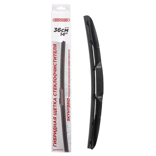 Щетка стеклоочистителя гибридная SKYWAY 36см/14"