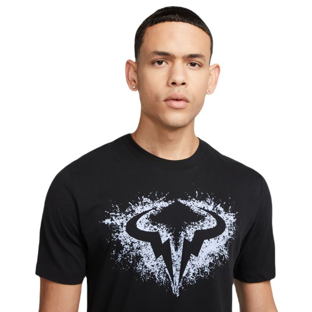 Мужская теннисная футболка Nike Dri-Fit Rafa T-Shirt - black