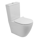 Унитаз-компакт безободковый BelBagno Sfera-R BB2141CP-TOR со смывом Tornado