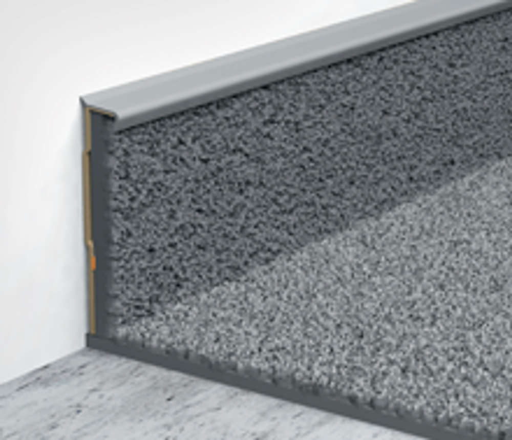 Плинтус для ковролина Идеал 012 Бежевый 2200 мм