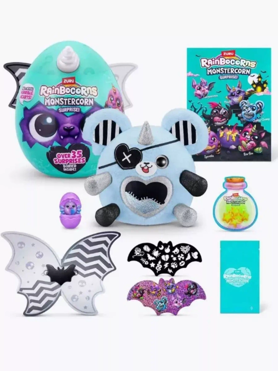 Мягкая игрушка сюрприз яйцо Зуру Rainbocorns Monstercorn