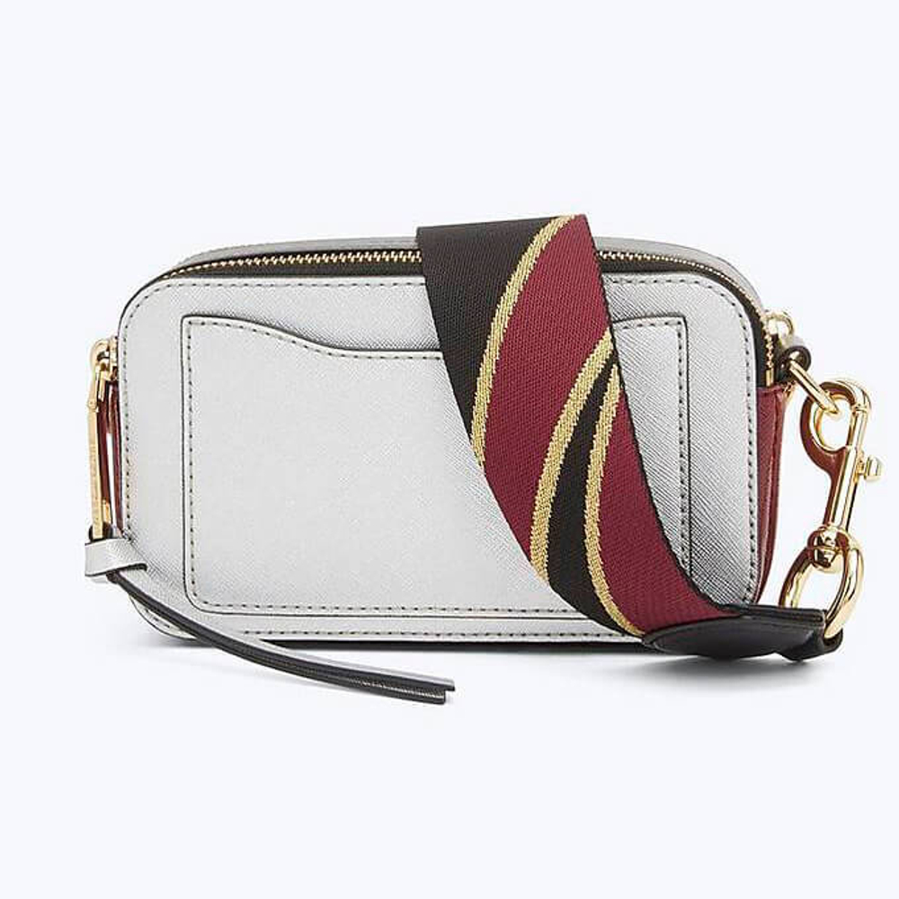 СУМКА MARC JACOBS SNAPSHOT SILVER MULTI
