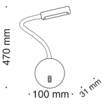 Бра Maytoni Stem C035WL-L3W