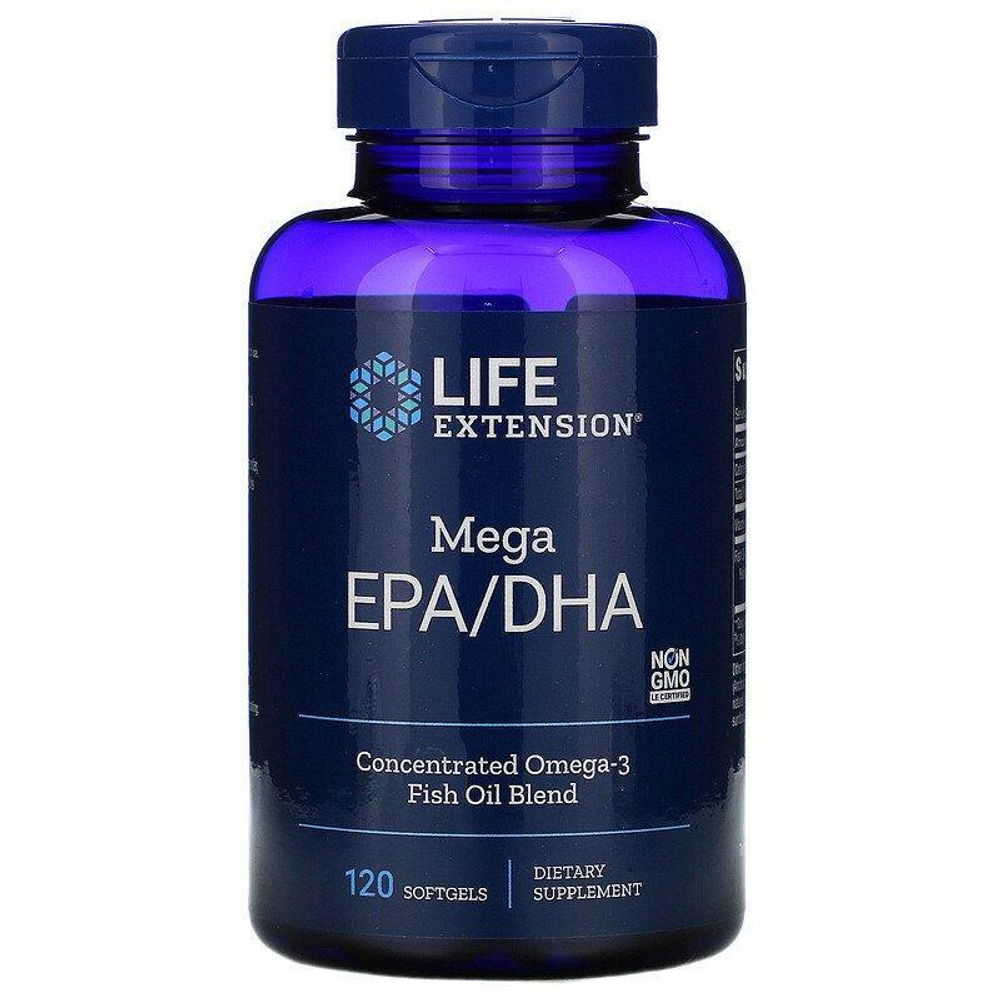 Life Extension - Mega EPA/DHA 120 softgels