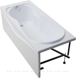 Акриловая ванна Aquanet (Акванет) Viola NEW 180x75 с каркасом