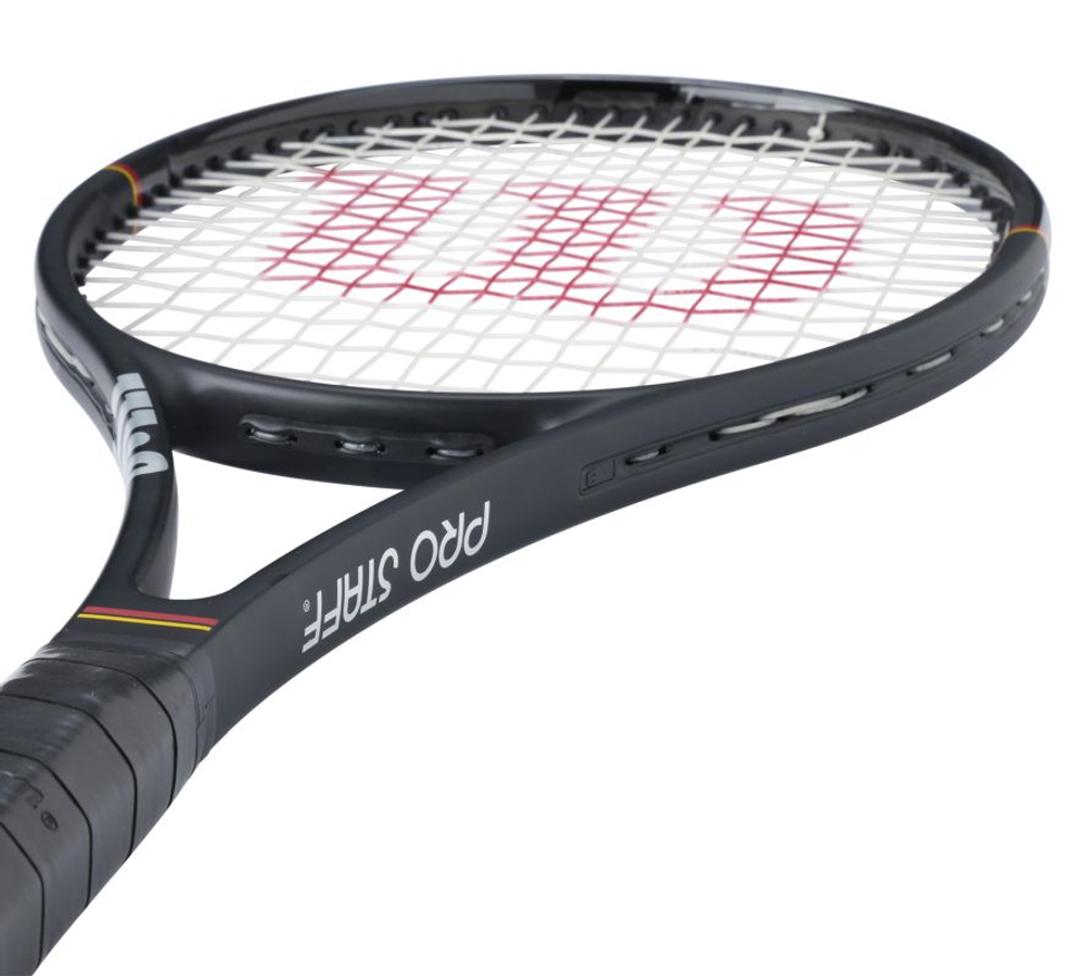 Теннисная ракетка Wilson Pro Staff 97 Classic - black + Струны