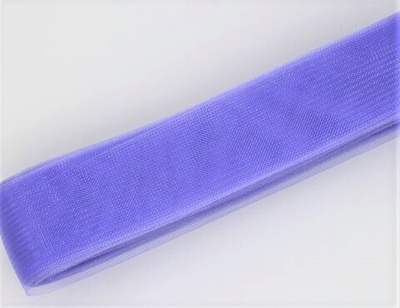 Лента регилин, сетка, ш. 5 см, сирень