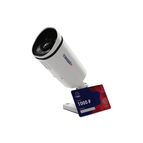 TRASSIR Cloud Bullet PoE 2 Комплект видеонаблюдения