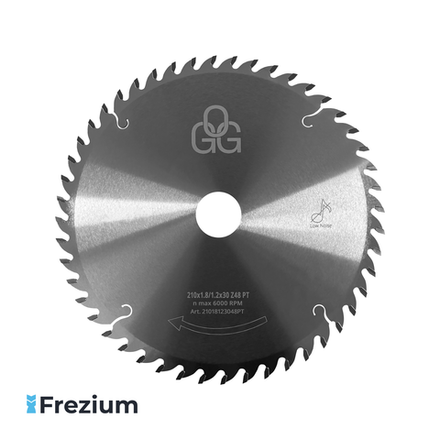 Пильный диск по дереву "O.G.Germany" (210x1.8/1.2x30 Z48 PT)