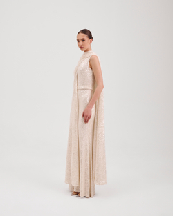 Платье Misteria (Мистериа) пайеточное светлое