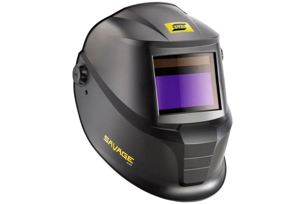 Маска сварщика SAVAGE A40 9-13 DIN черная ESAB сменные батареи