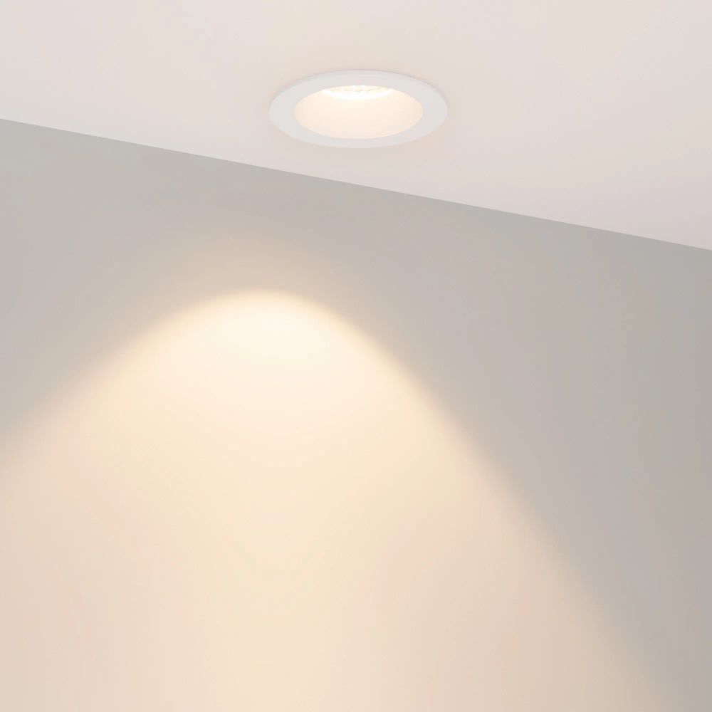 Светильник MS-ATOLL-BUILT-R86-10W Warm3000 (WH, 36 deg, 230V) (Arlight, IP54 Металл, 5 лет) 044593