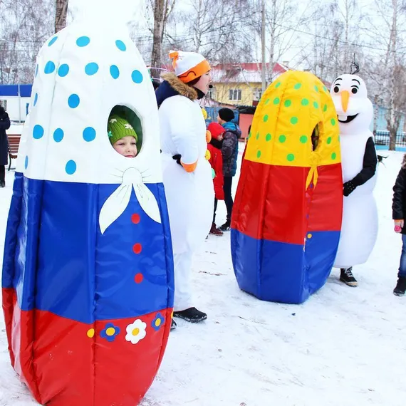 Игровой костюм Матрешка