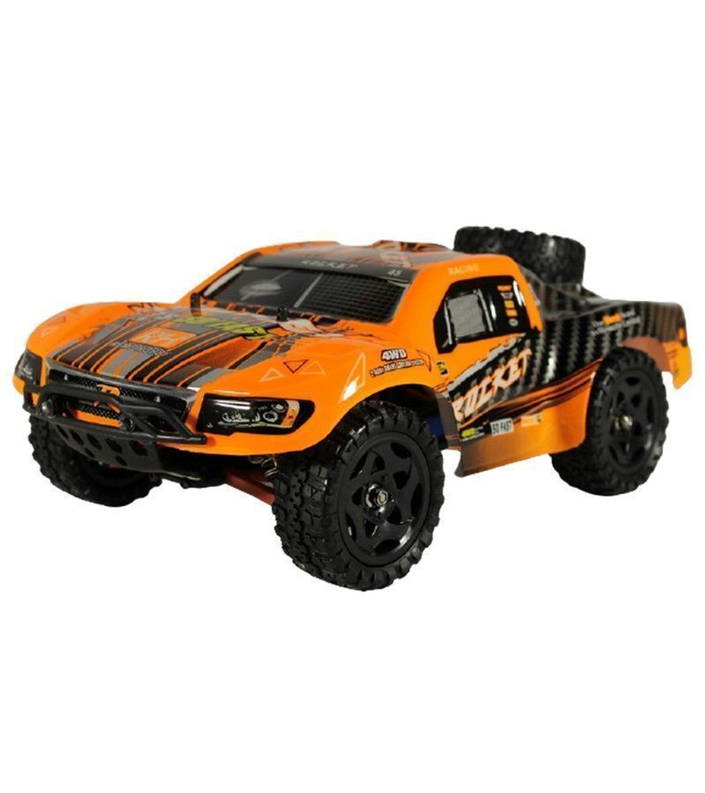 Радиоуправляемый шорт-корс Remo Hobby Rocket Brushless UPGRADE V2.0 (оранжевый) 4WD 2.4G 1/16 RTR