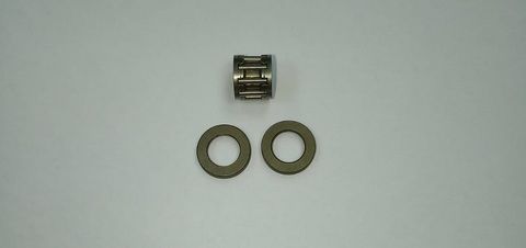 Игольчатый подшипник поршня для бензопилы Partner 350/351 с шайбами.