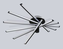 Ambrella Потолочный светодиодный светильник с пультом LineTech FL6232