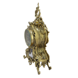 Bello De Bronze Каминные часы с маятником с канделябрами "Дон Хуан Ласу"