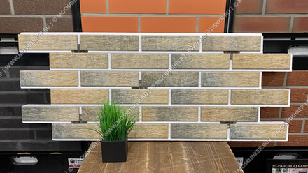 Клинкерная термопанель ППС Beryoza Ceramica Sandia Песочный 1020х455 мм