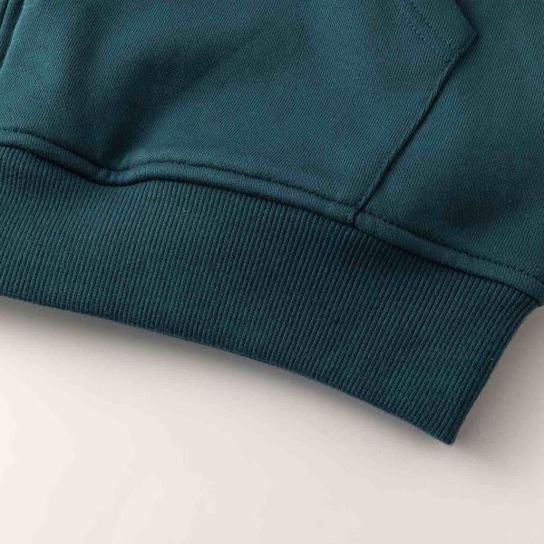 Худи Zip HTF изумрудный/бордовый - фото 7