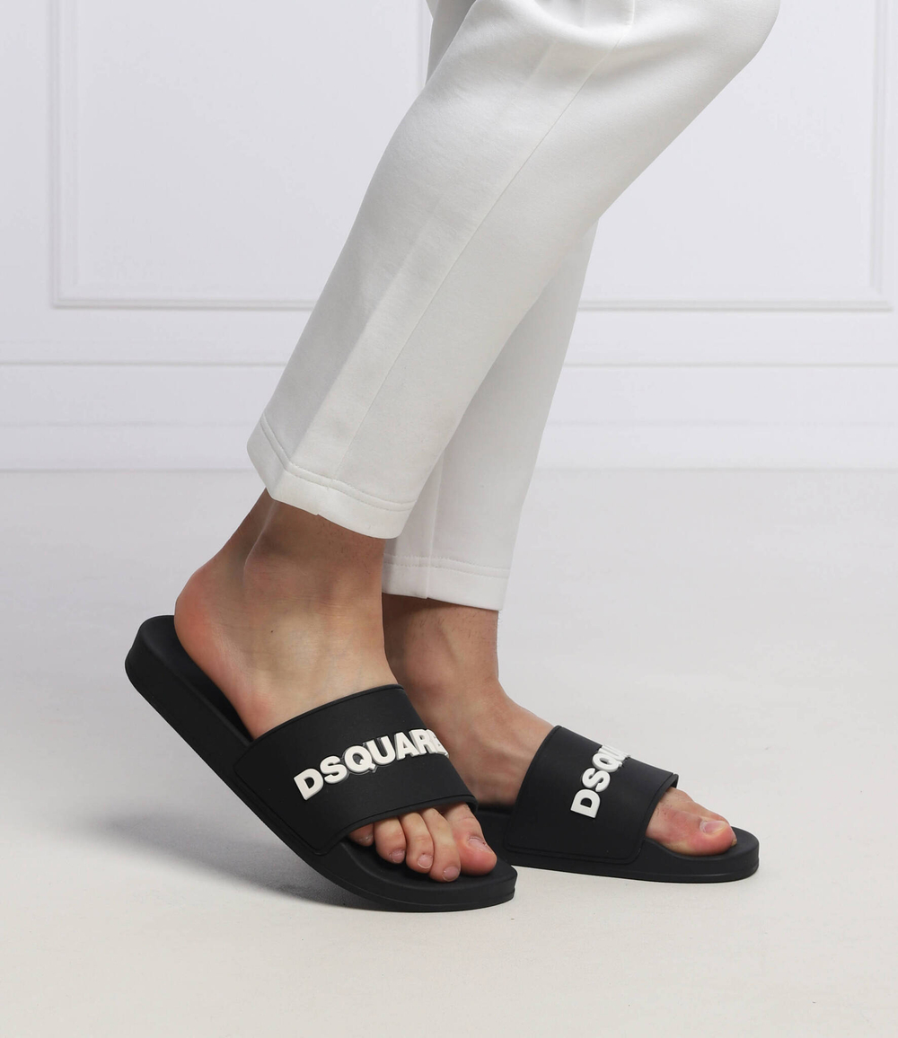 Шлепанцы Dsquared2 - черный(FFM0023 17205013)