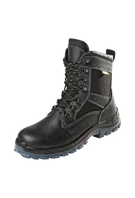Ботинки Трейл ВИНТЕР МПН с высокими берцами, утеплённые цв.чёрный, металлический 200Дж, ПУ/ТПУ
