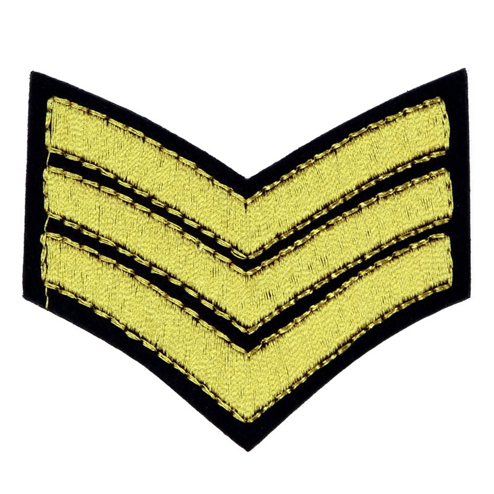 Нашивка Знак отличия ВС США (золото)