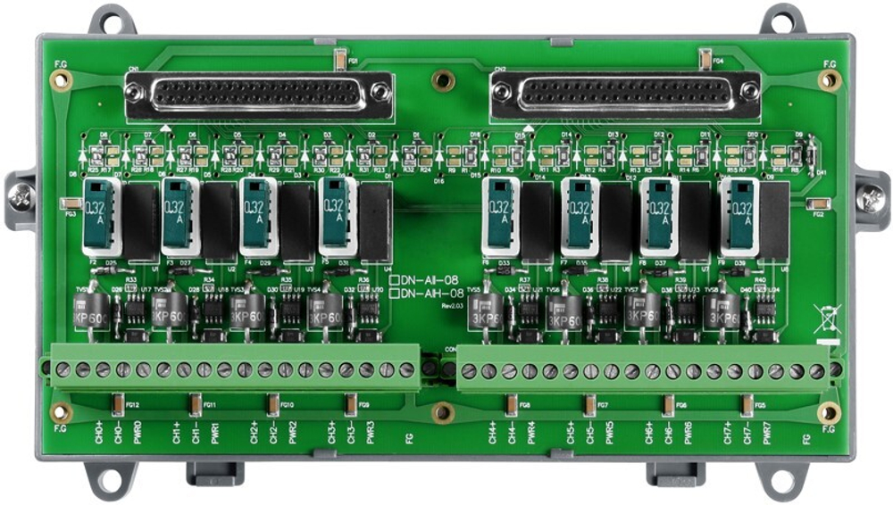 Плата  ICP DAS DN-AII-08