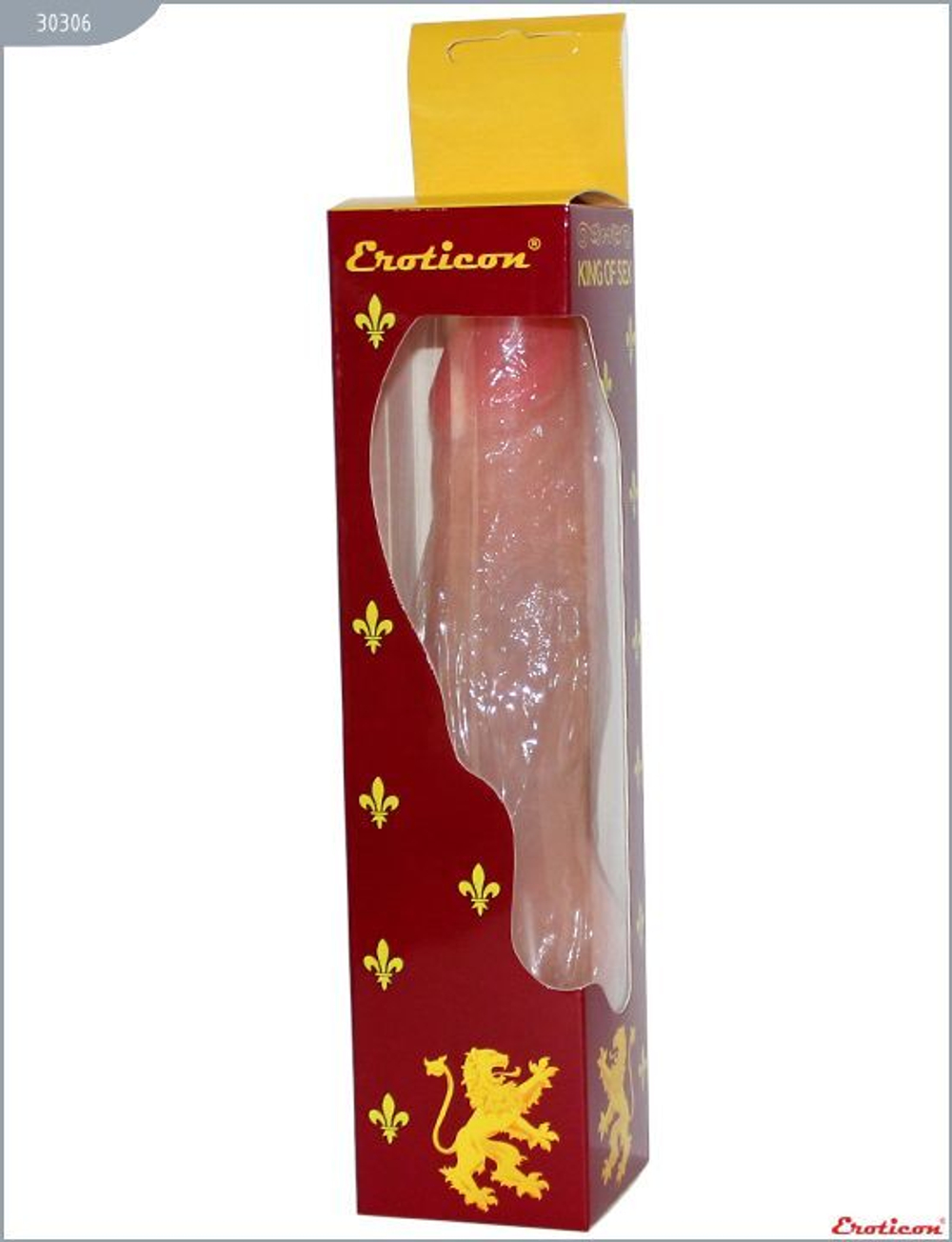 Телесный вибратор-реалистик с утолщенным основанием - 20,4 см. (Цвет: телесный)