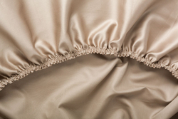 Простыня на резинке 180х200x40 German Grass Caramel Beige Allure бежевая