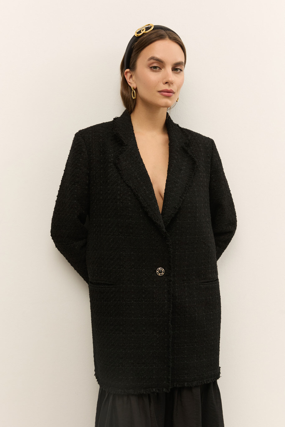 Жакет из твида (образец)