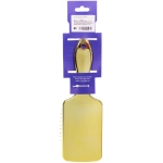 Расчёска массажная зеркальная прямоугольная форма «ФАРТА», цвет благородное золото, 22*7см (Блистер Ultramarin)