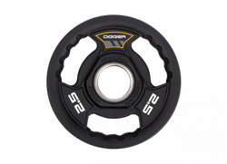 Диск олимпийский полиуретановый 3-х хватовый 2,5кг Hasttings Digger HD51C3A-2,5