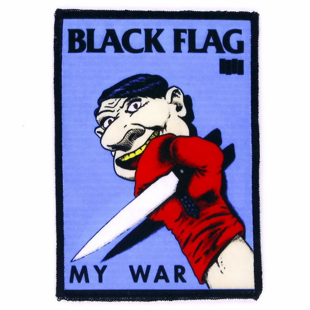 Нашивка Black Flag My War (796)