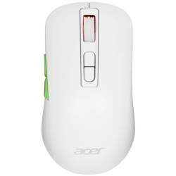 Мышь Acer OMR311 [ZL.MCECC.034] белая оптическая 2400dpi cordless BT / Radio USB for gamer