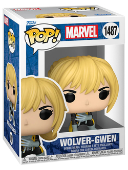 Фигурка Funko POP! Marvel Bobble Spider-Gwen Gwenverse Wolver-Gwen (1487) 83725