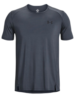 Мужская теннисная футболка Under Armour Armourprint Short Sleeve - gray
