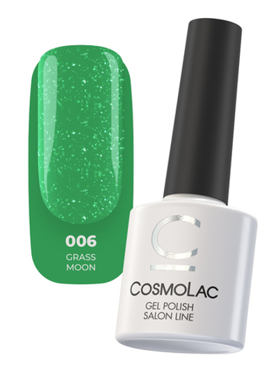 CosmoLac Гель-лак с поталью / Gel Polish "Moon sparkle" №6 7,5  млRose moon