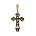 Крест с эмалью