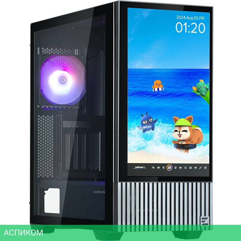 Корпус Zalman Z10 DS без БП Black