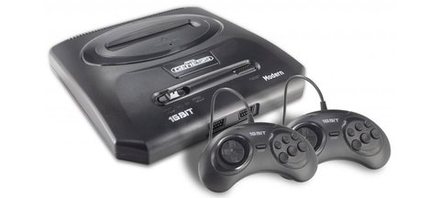 Retro Genesis Modern (300 игр, подключение по AV, проводные геймпады)