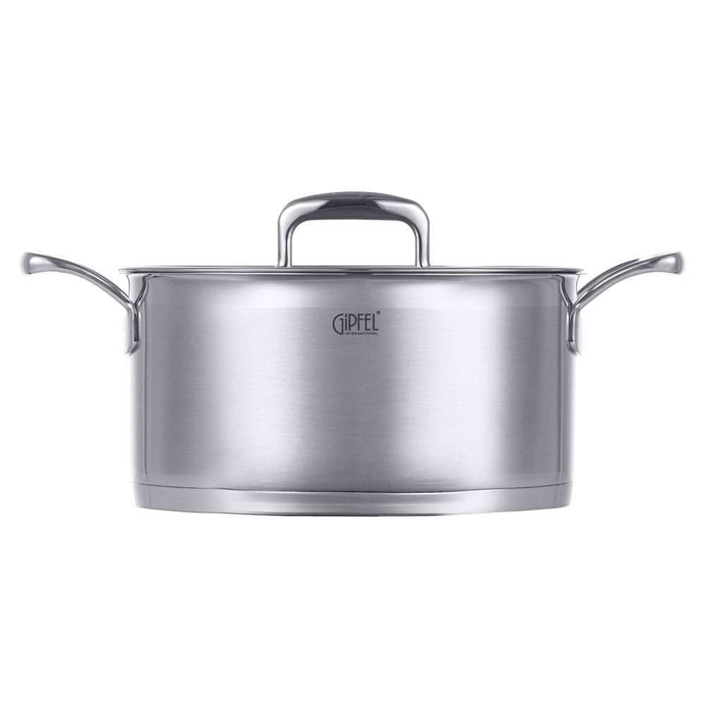 Кастрюля из нержавеющей стали Gipfel Prestige 1235 24 см/5,4 л