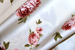 Ткань для штор Mediterraneo Petalos (Медитерранео Петалос) C 01 Rojo