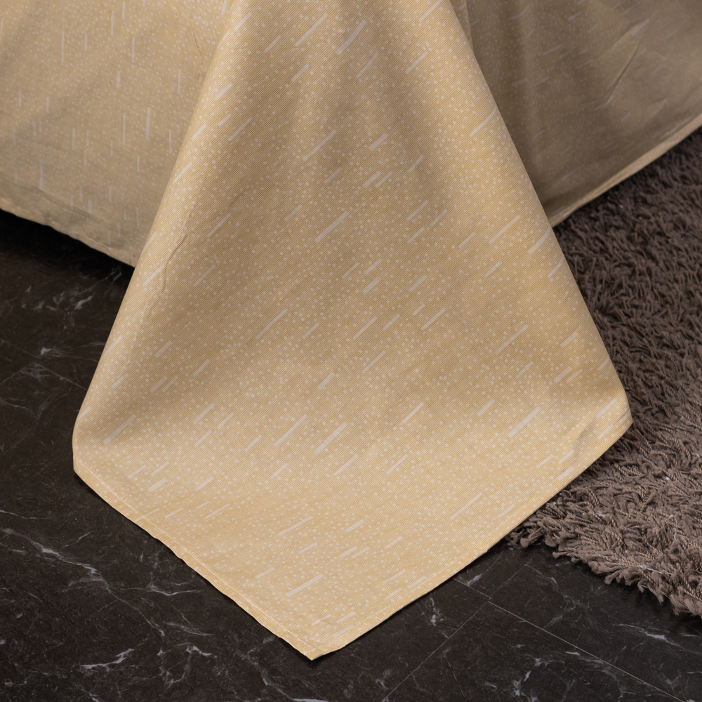 Комплект постельного белья Люкс Сатин 100% хлопок на резинке AR309