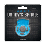 Голубое эрекционное виброкольцо VIBRATING COCK RING WHATSUP! (Цвет: голубой)