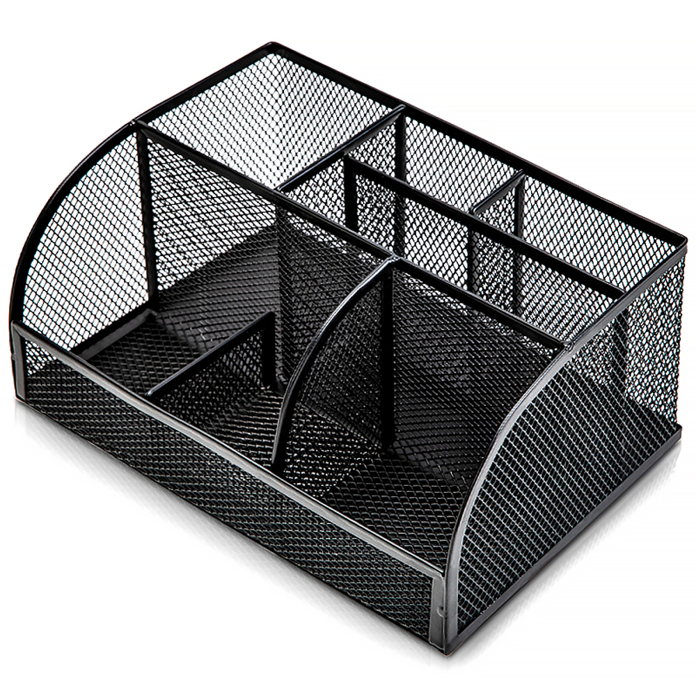 Органайзер DELI 223х140х100 мм, металлический, черный