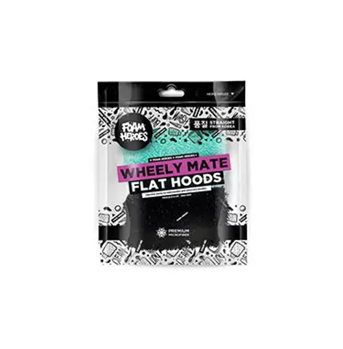 FHA058 Foam Heroes Wheely Mate Hoods сменные чехлы из микрофибры для плоского ершика (2шт), 890г/м2